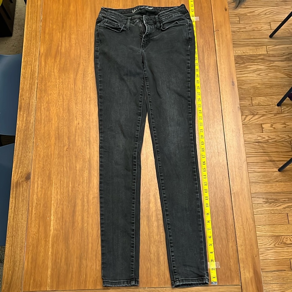 Charcoal 28L - Curvy Skinny Jeans for Long Legs
